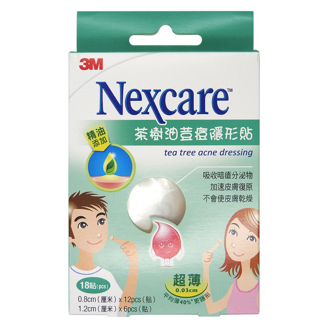 3M Nexcare - 茶樹油荳痘隱形貼(18貼)(綠色) #44318