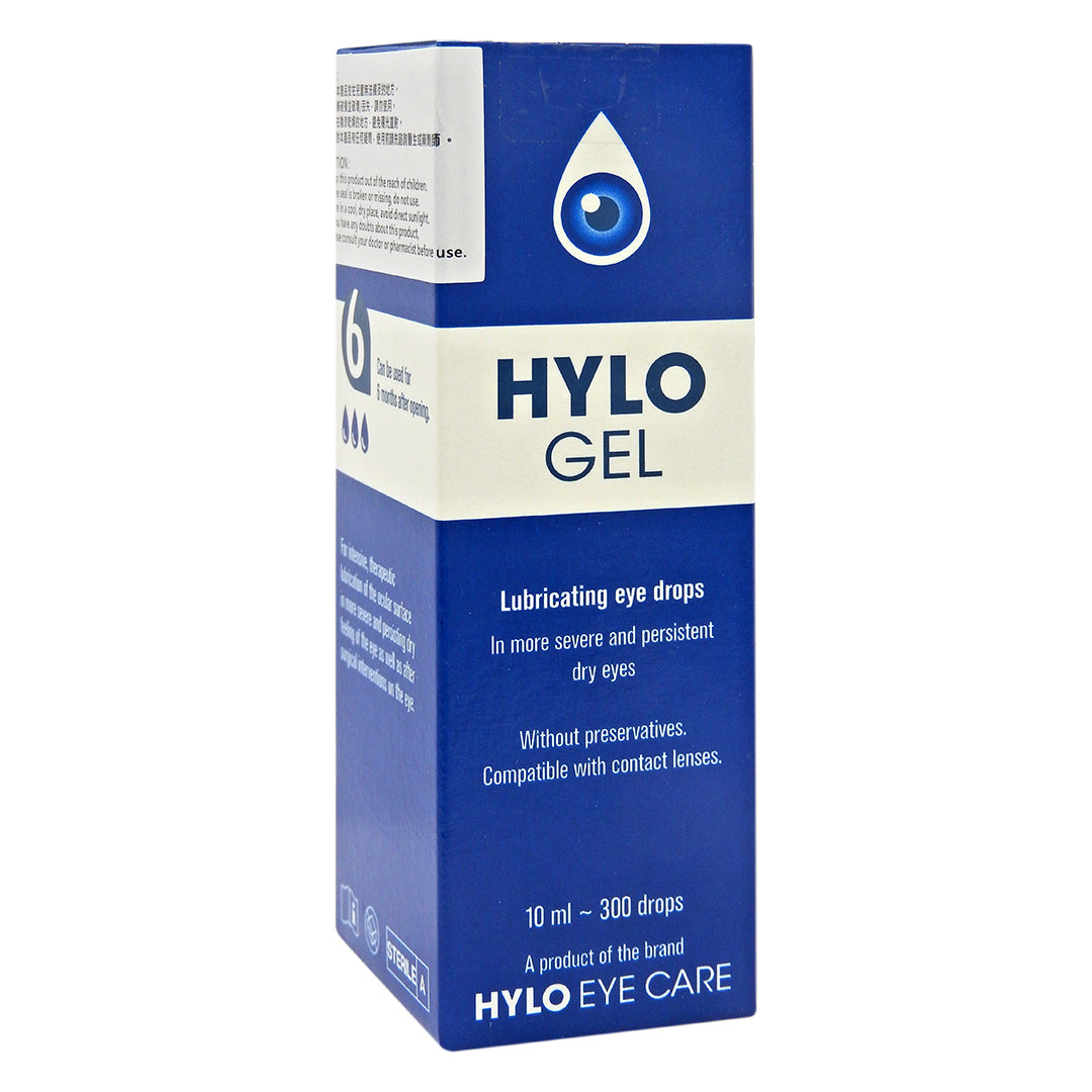 Hylo-Gel 潤眼液 眼藥水 10ml (平行進口) #57141 (新舊包裝隨機發貨)
