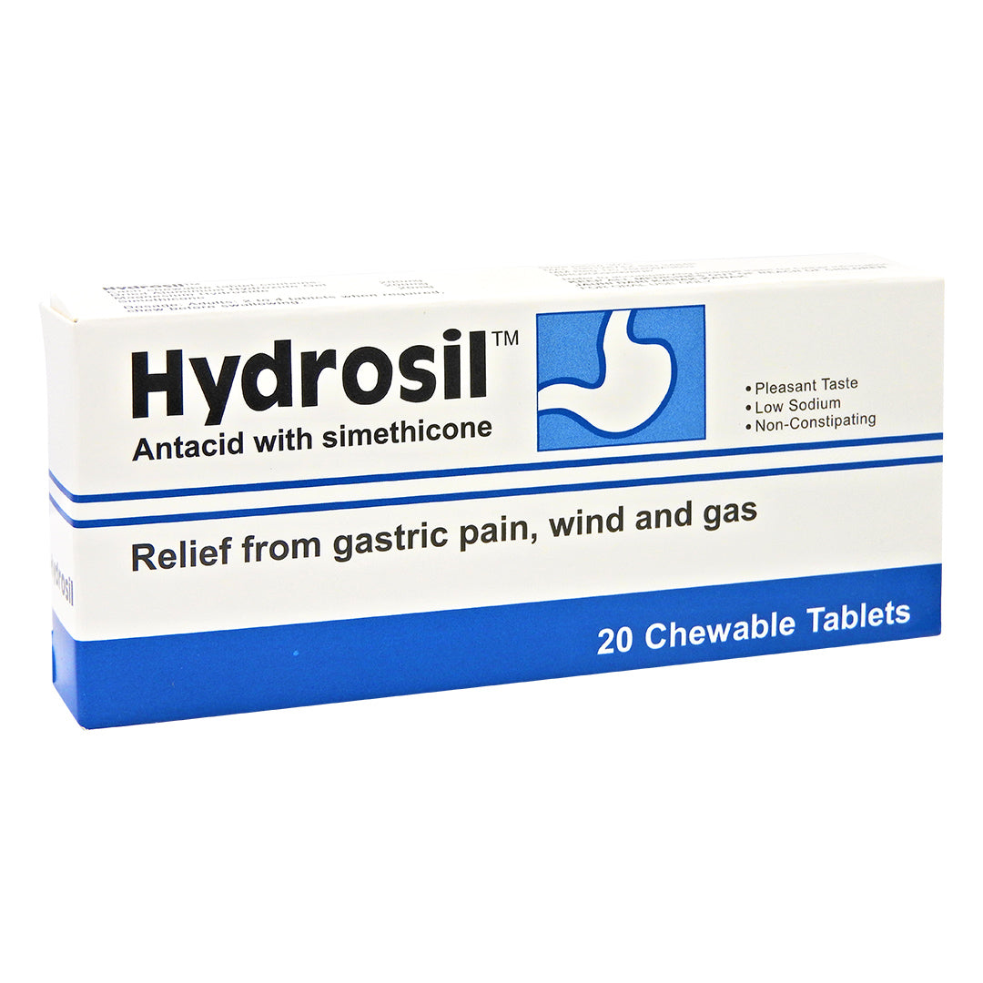 快胃治 HYDROSIL - 低鈉量胃片 20片裝 HK-33214 #2481