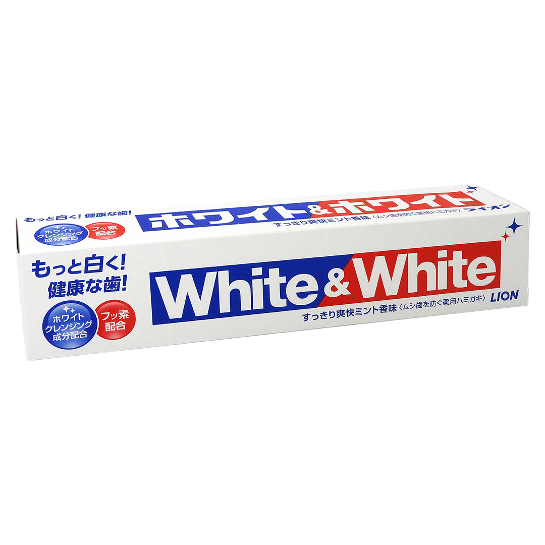 LION 獅王 - White&White 特效酵素美白牙膏 150克 (平行進口) #31775