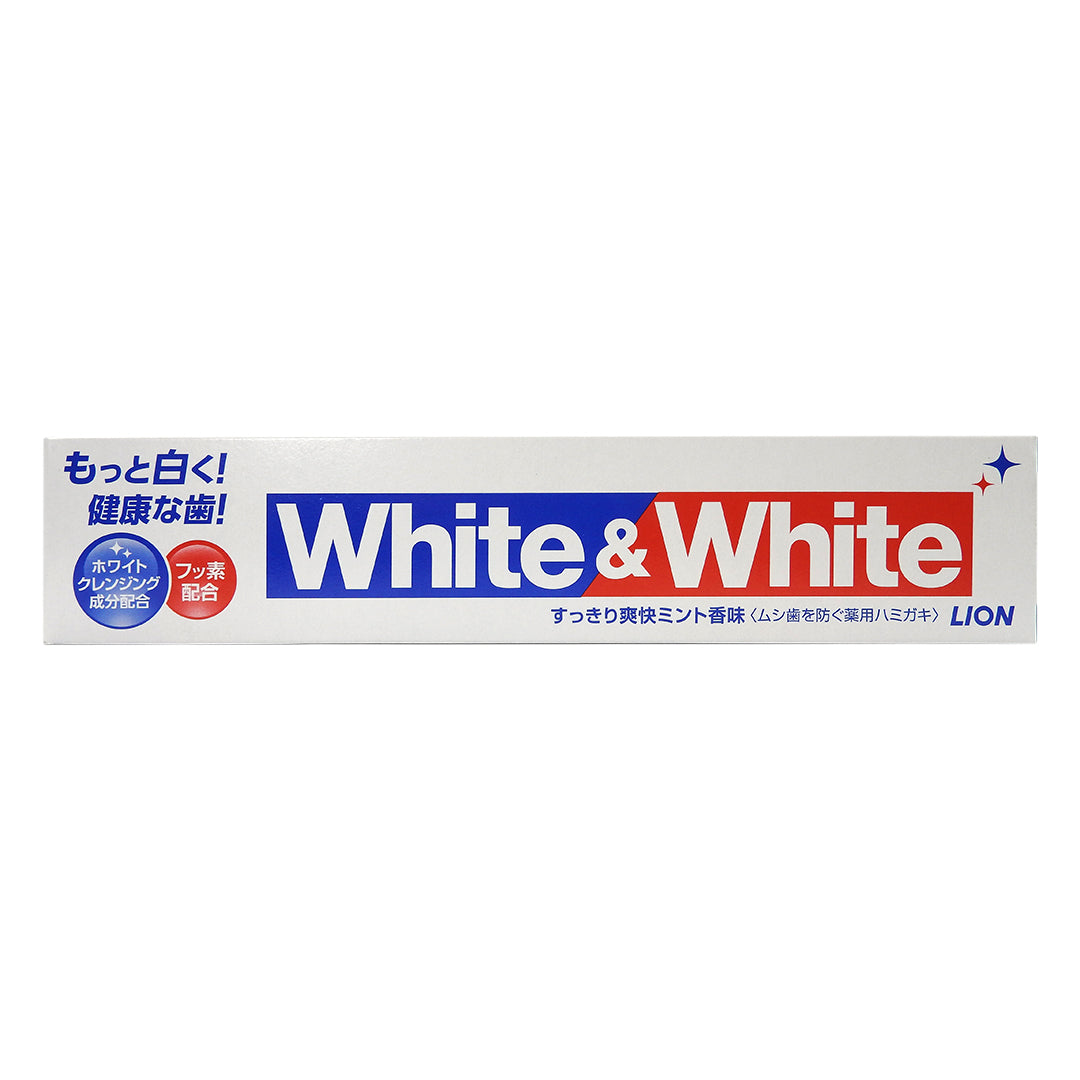 LION 獅王 - White&White 特效酵素美白牙膏 150克 (平行進口) #31775