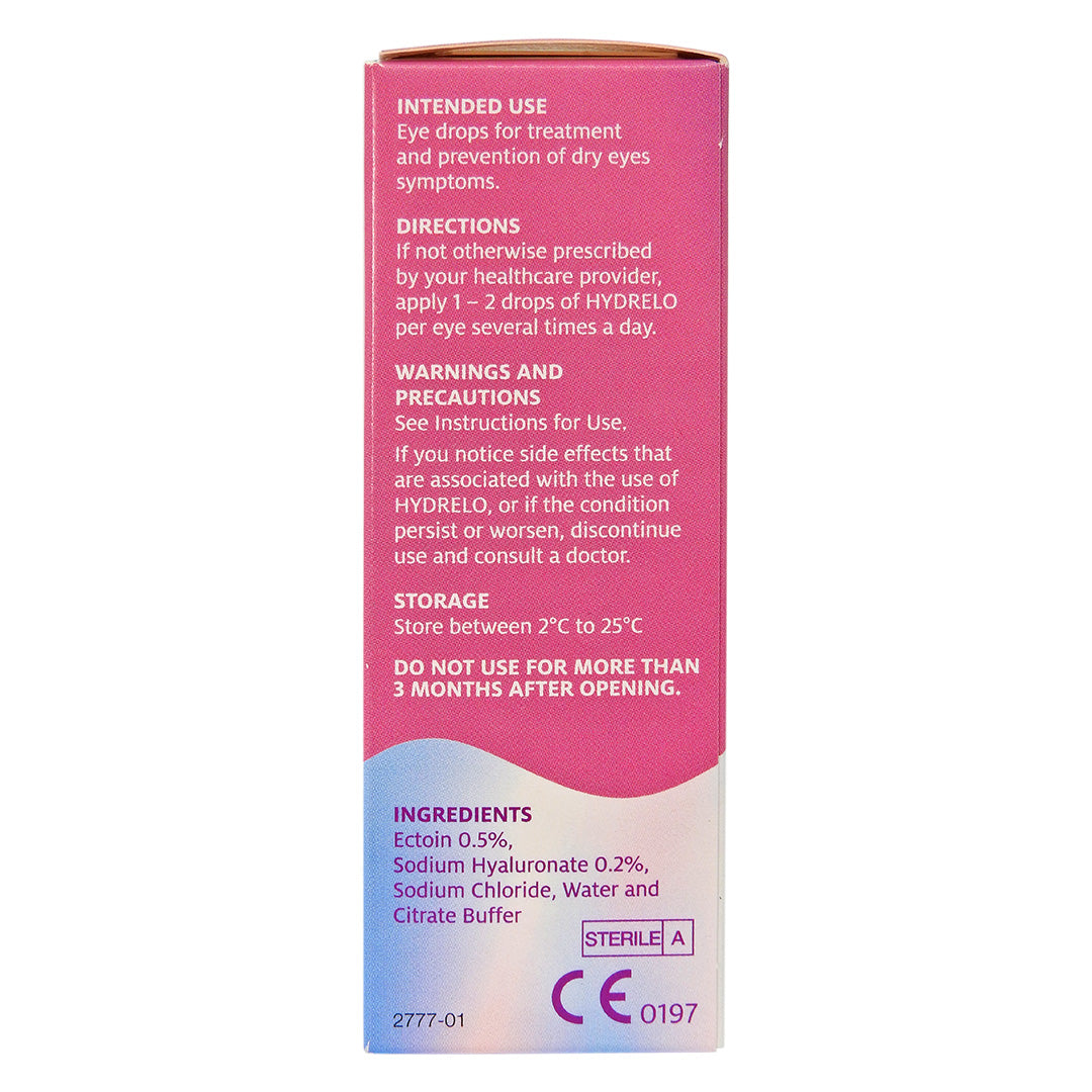 參天製藥 - Hydrelo Dual Action eye Drop 10毫升 #47453