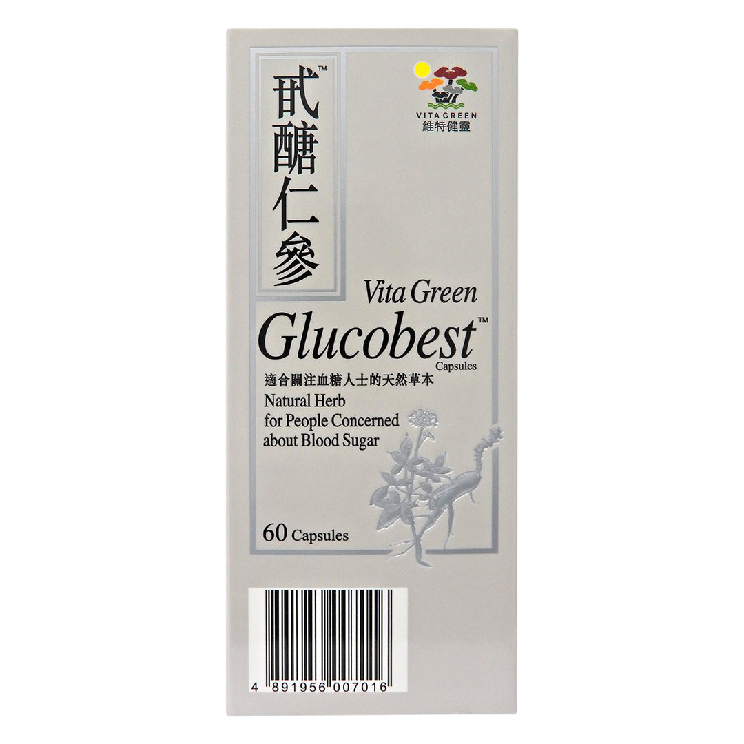 維特健靈 Vita Green - 甙醣仁參 60粒裝 #27526