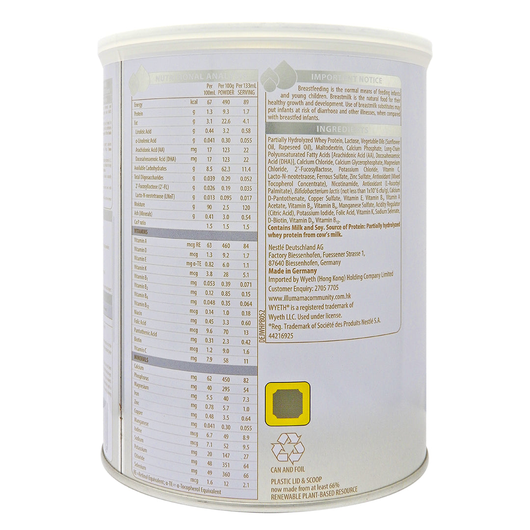 惠氏 - ILLUMA® XTRA CARE HA 3號幼兒成長配方奶粉 800克 #58744