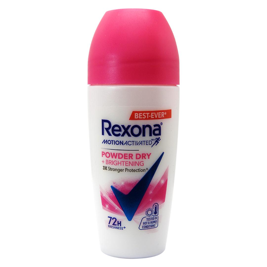 Rexona 蕊娜 - 除臭粉乾+亮白 止汗香體露 50毫升 #17298