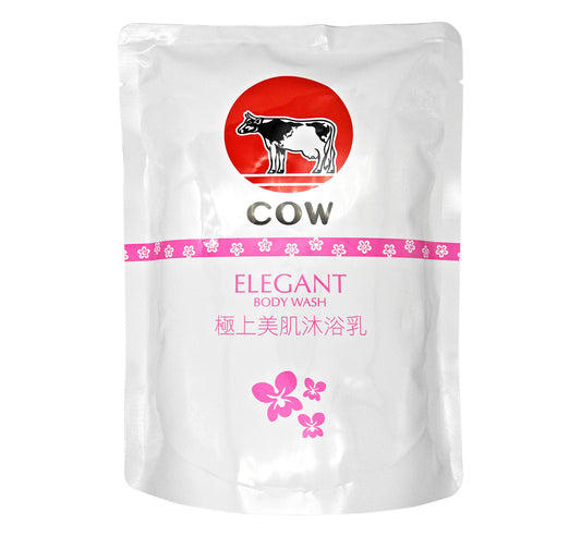 COW - ELEGANT 極上美肌沐浴乳 (優雅梨香) 500ml 補充裝 <香港行貨> #47266