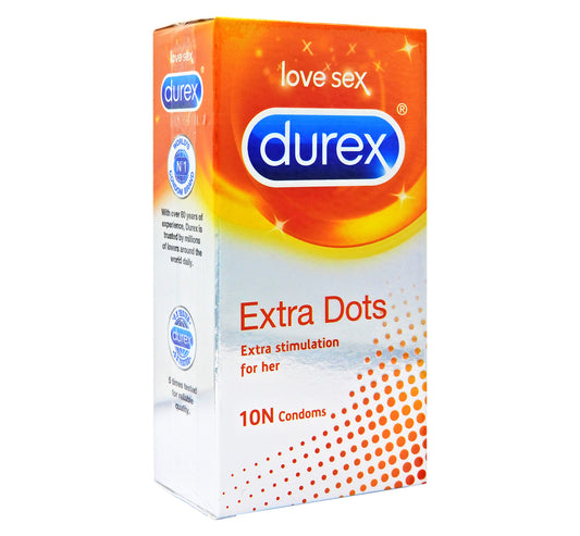 杜蕾斯 - Durex 多凸點安全套 10個裝 #47217