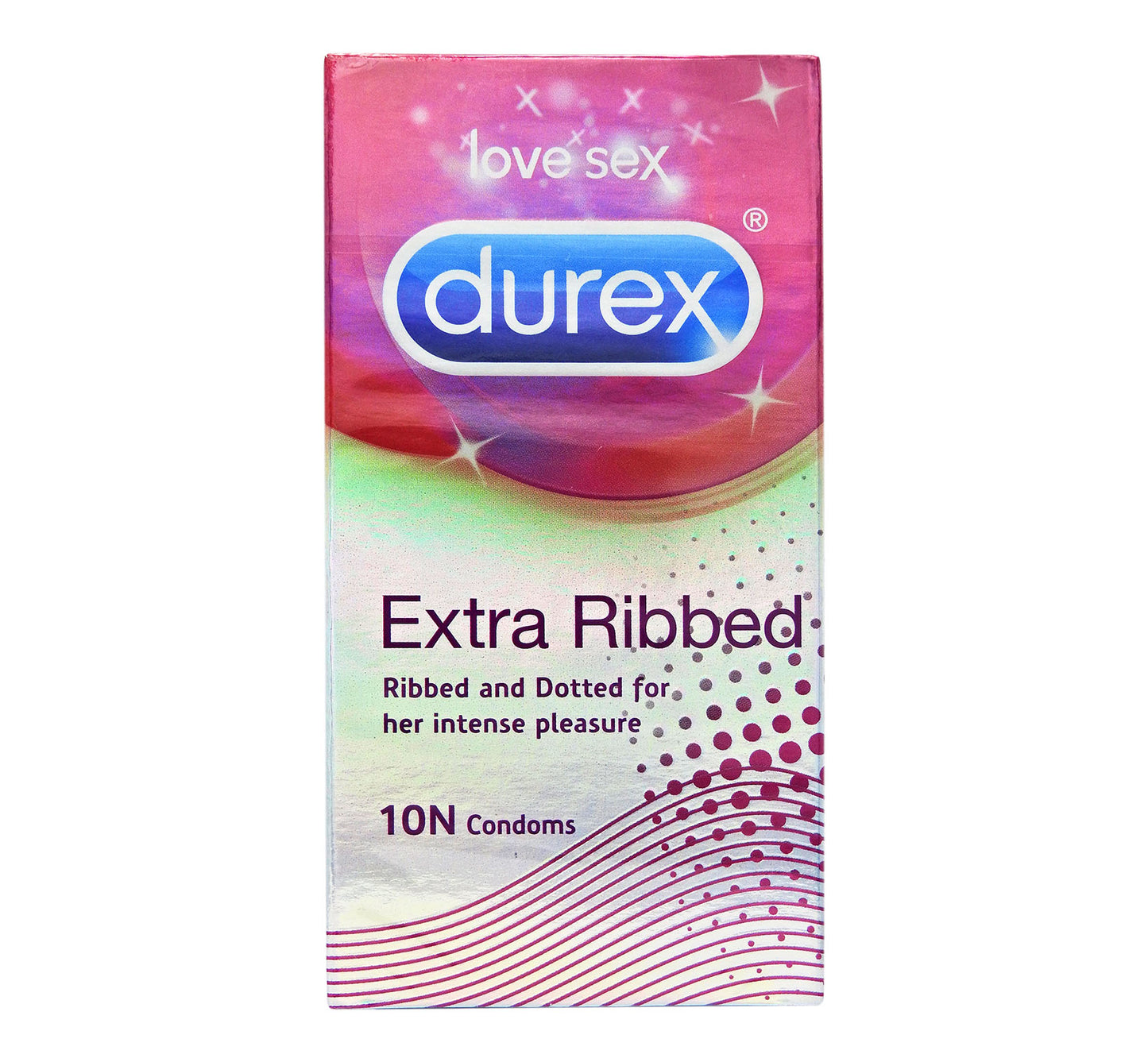 杜蕾斯 - Durex 多螺紋安全套 10個裝 #47186