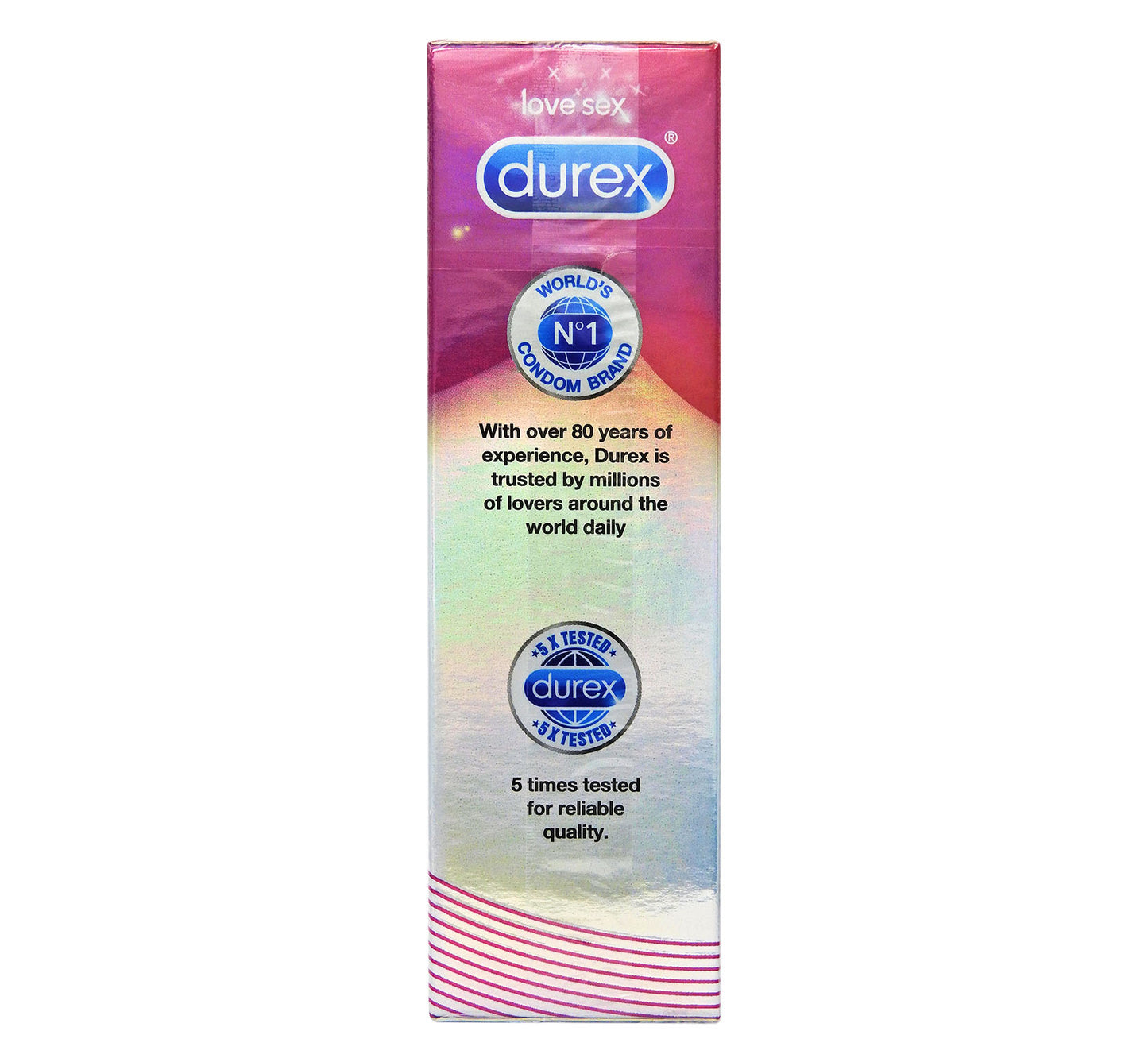 杜蕾斯 - Durex 多螺紋安全套 10個裝 #47186