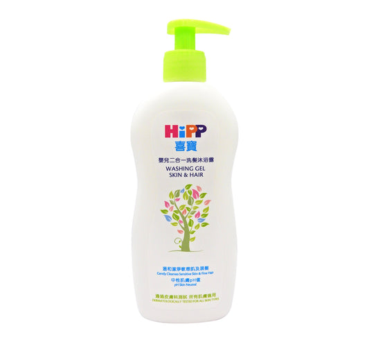 喜寶 - HiPP 嬰兒二合一洗髮沐浴露 400ml #36483