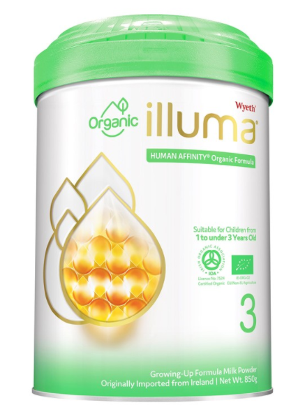 惠氏 - ILLUMA Organic 有機配方奶粉系列 <香港行貨>