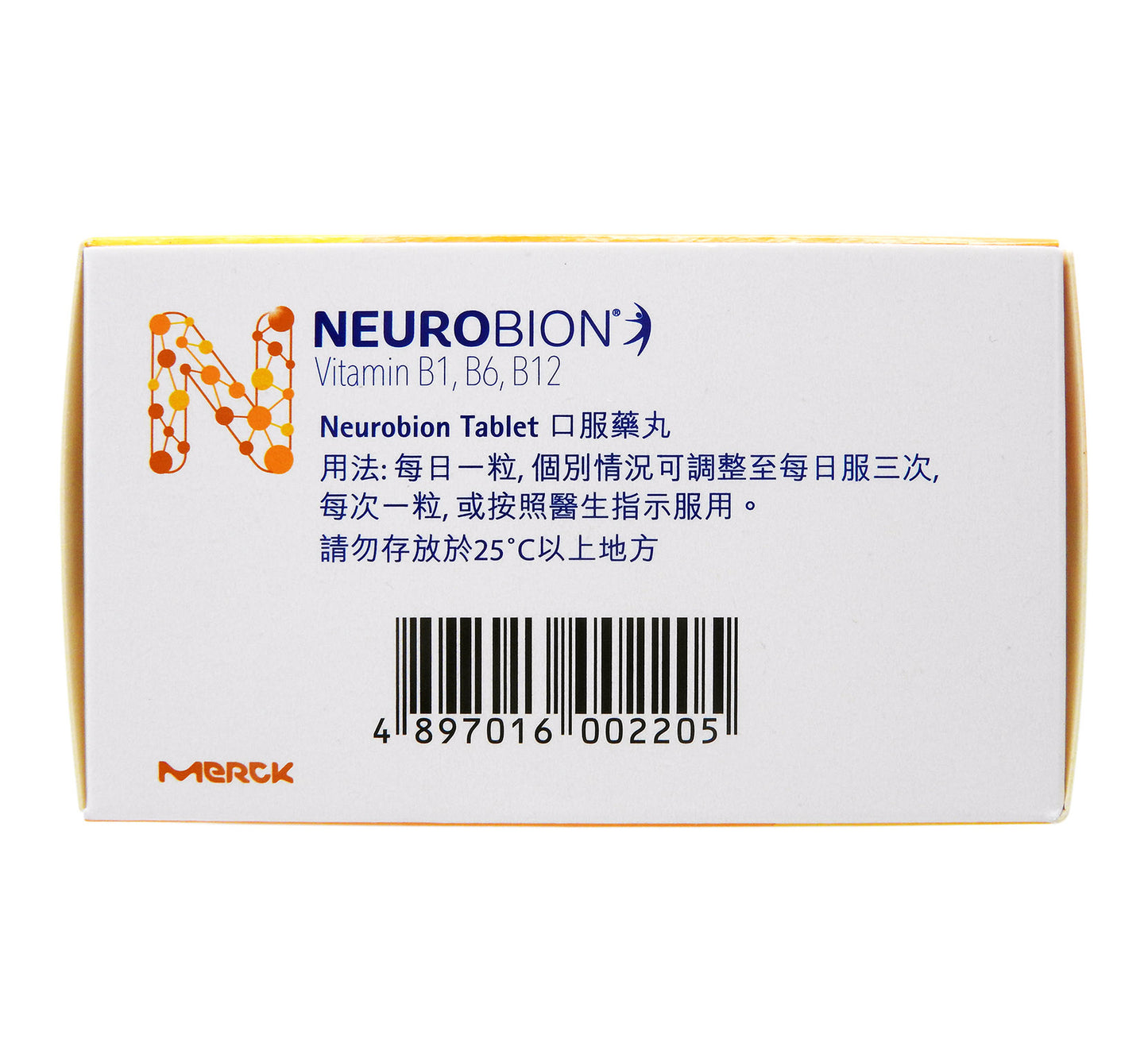 內絡必安 Neurobion - 維他命B1;6;12 Neurobion 100粒 (HK-04104) #3899