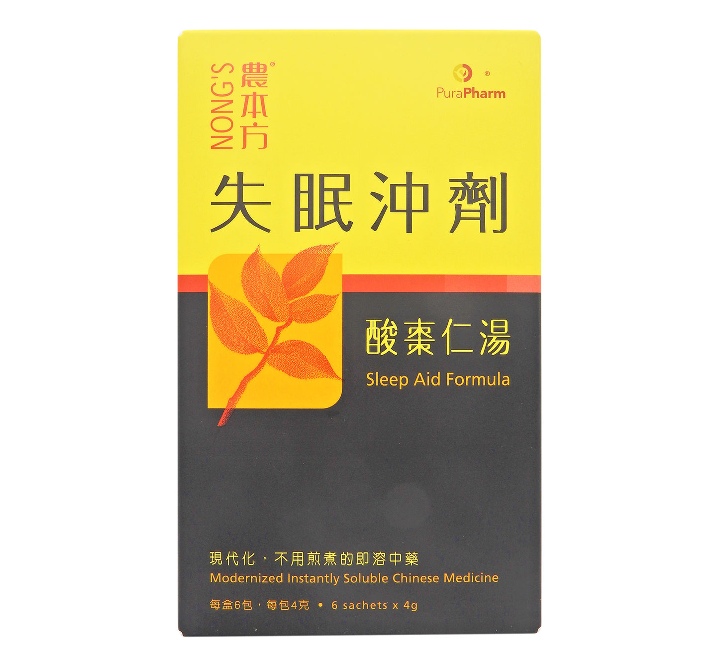 NONG'S 農本方 - 失眠沖劑 4克 x 6包 #19114
