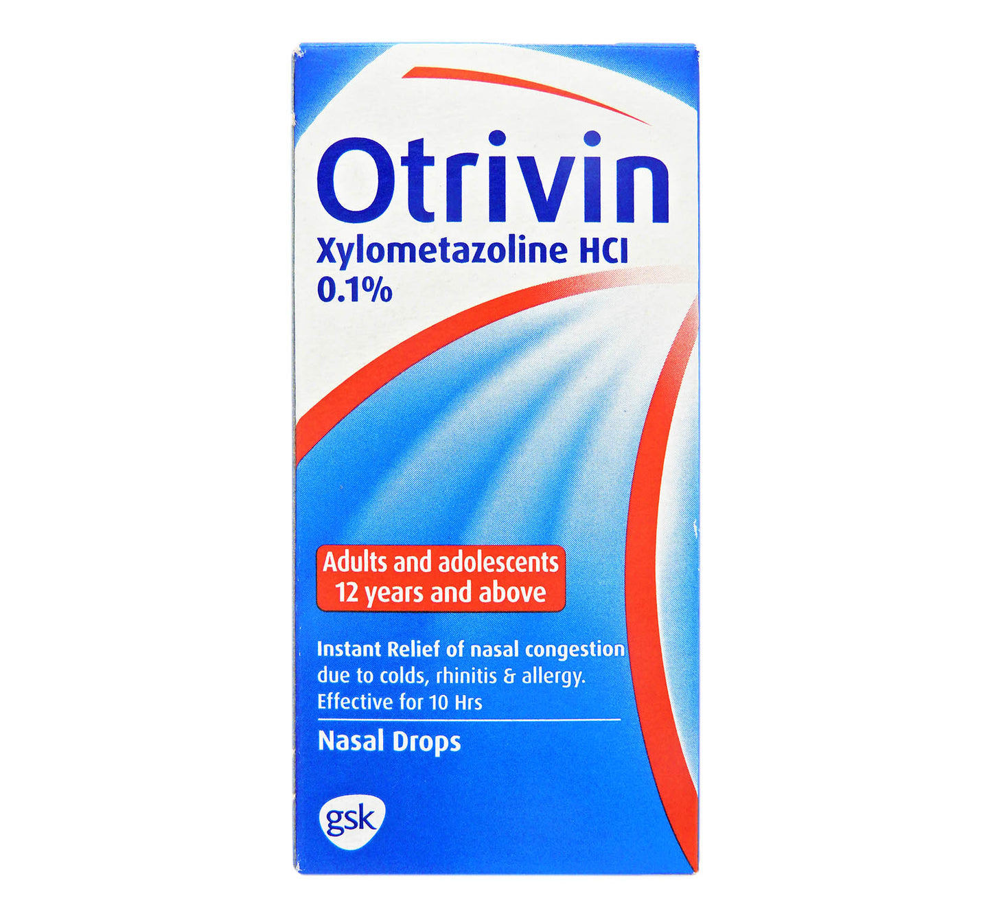 安鼻靈 Otrivin - 迅速暢通鼻塞滴劑 (成人) 10毫升 #7567