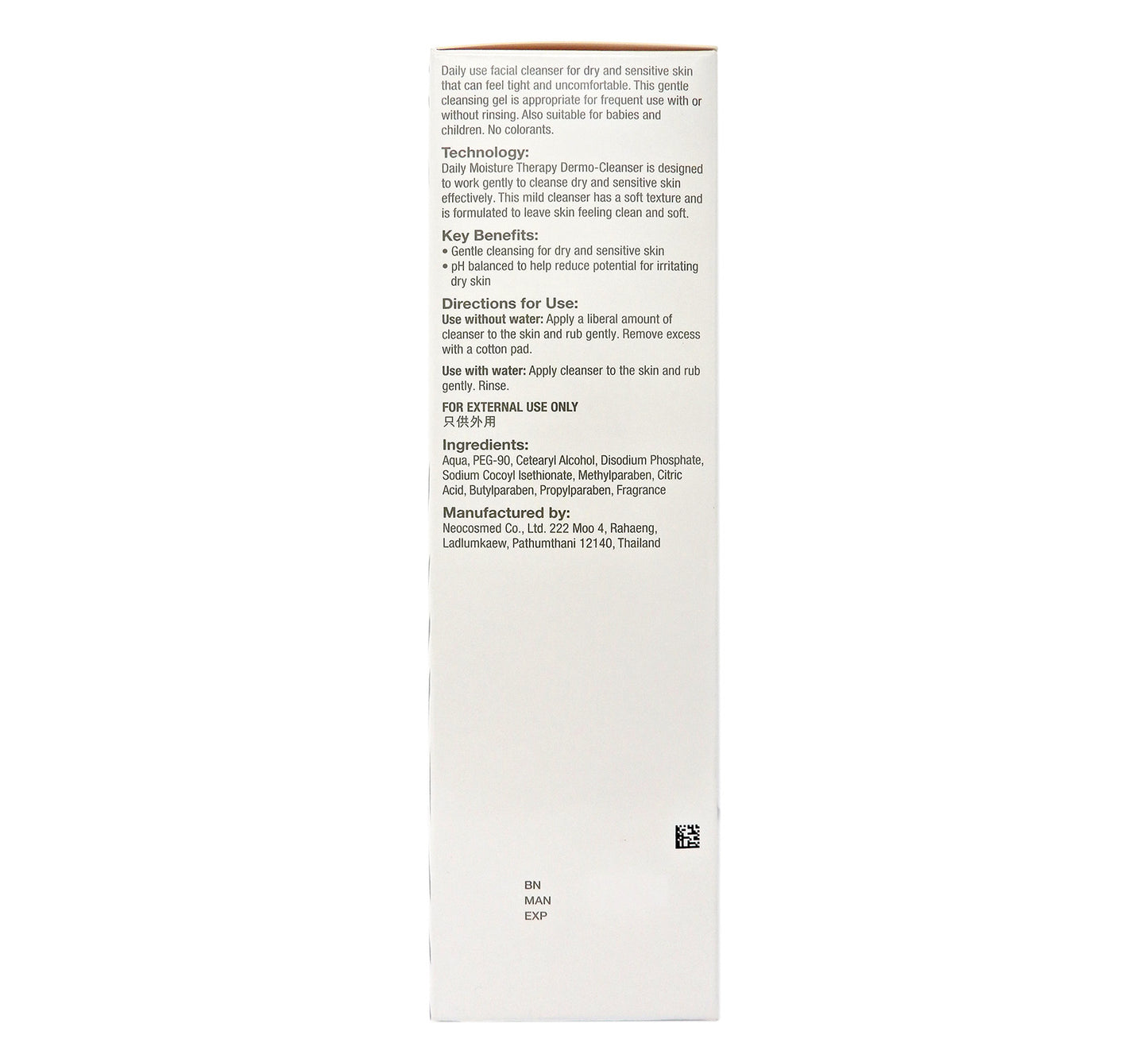 DMT Dermo-Cleanser 温和潔面乳 500ml Physi#39456