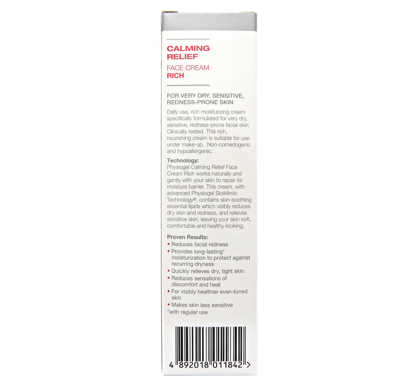 Physiogel - 抗敏紓緩特滋潤面霜 40ml (香港行貨) #44716