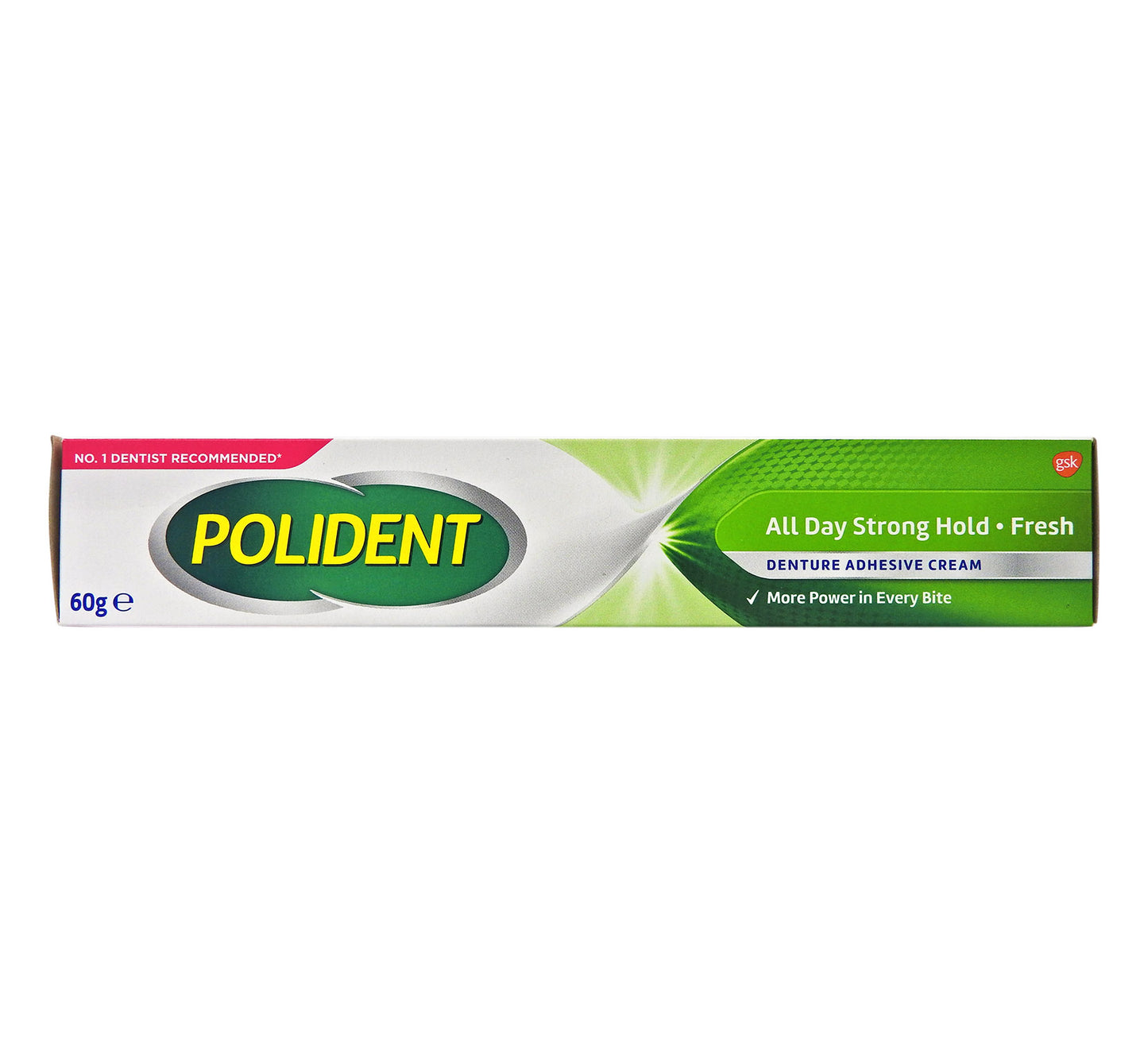 保麗淨 POLIDENT - 假牙固定劑 60g #1291 (新舊包裝隨機發貨)