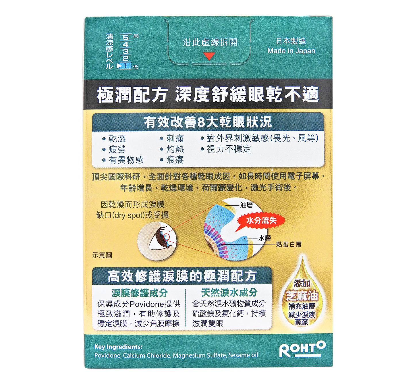 ROHTO - 樂敦盈 Premium 極潤人工淚液 15mL #46846