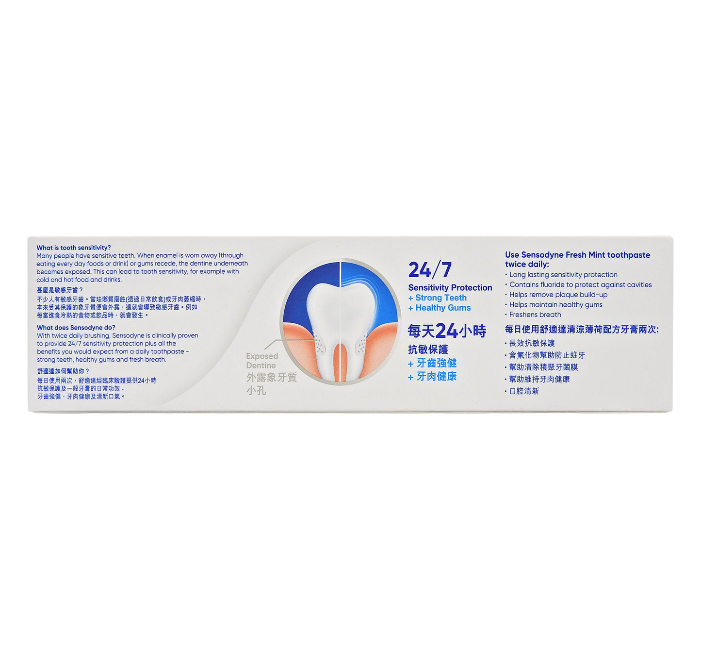 舒適逹 - 清涼薄荷配方牙膏 120克 (新舊包裝隨機發貨) #1475