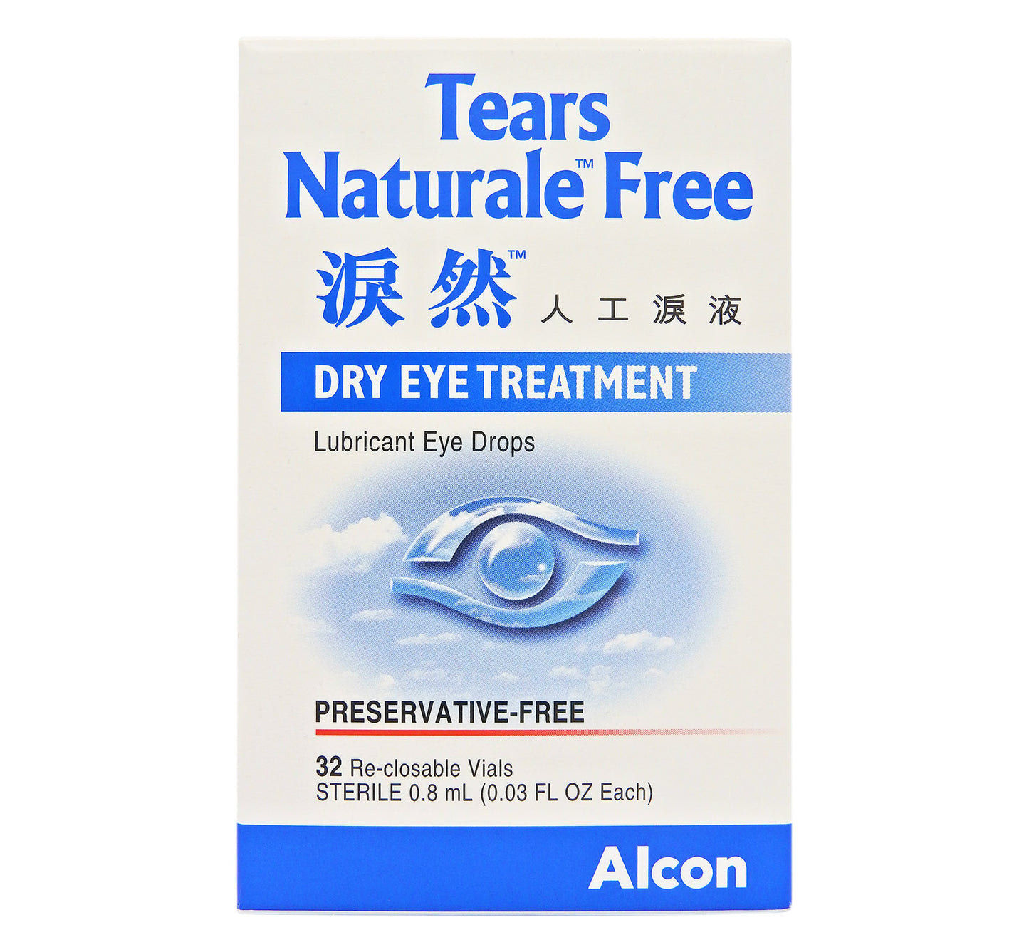 Alcon 淚然 - 人工淚液32支無防腐劑裝 #1611