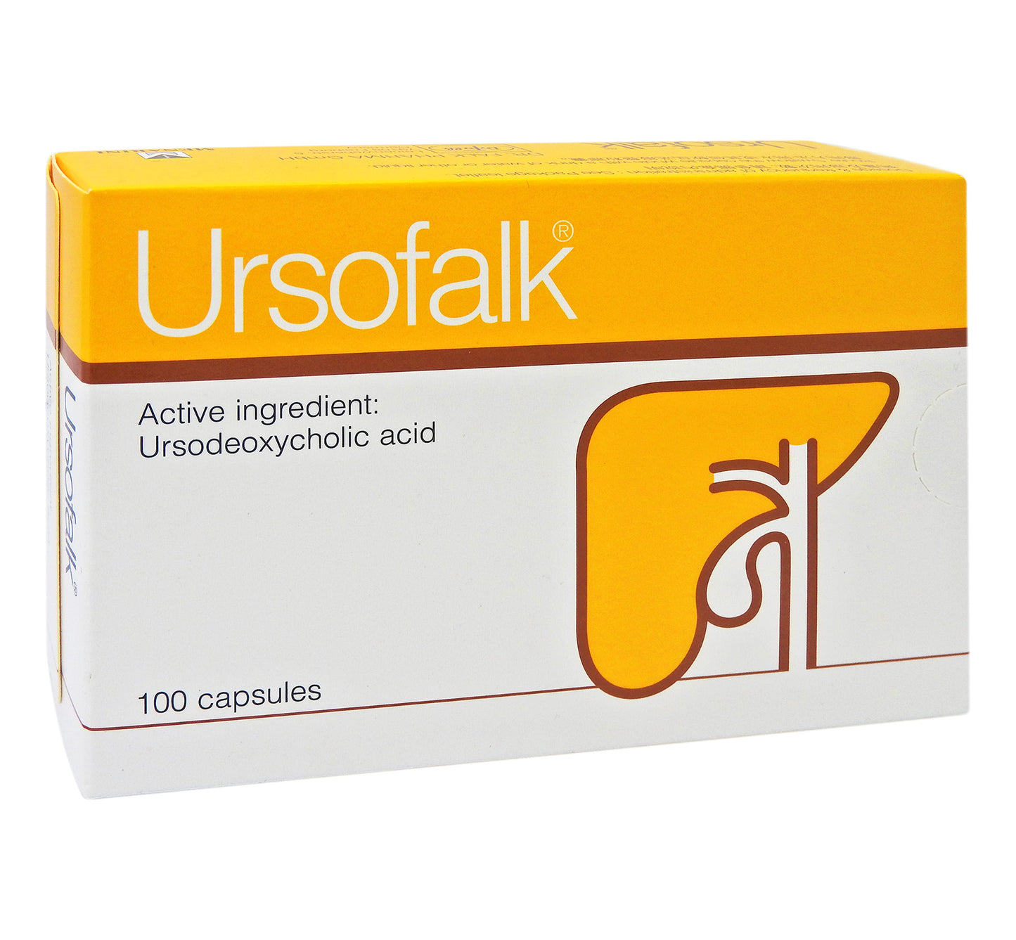 Ursofalk - 優思弗 熊去氧膽酸膠囊 250mg 100粒膠囊 #6398