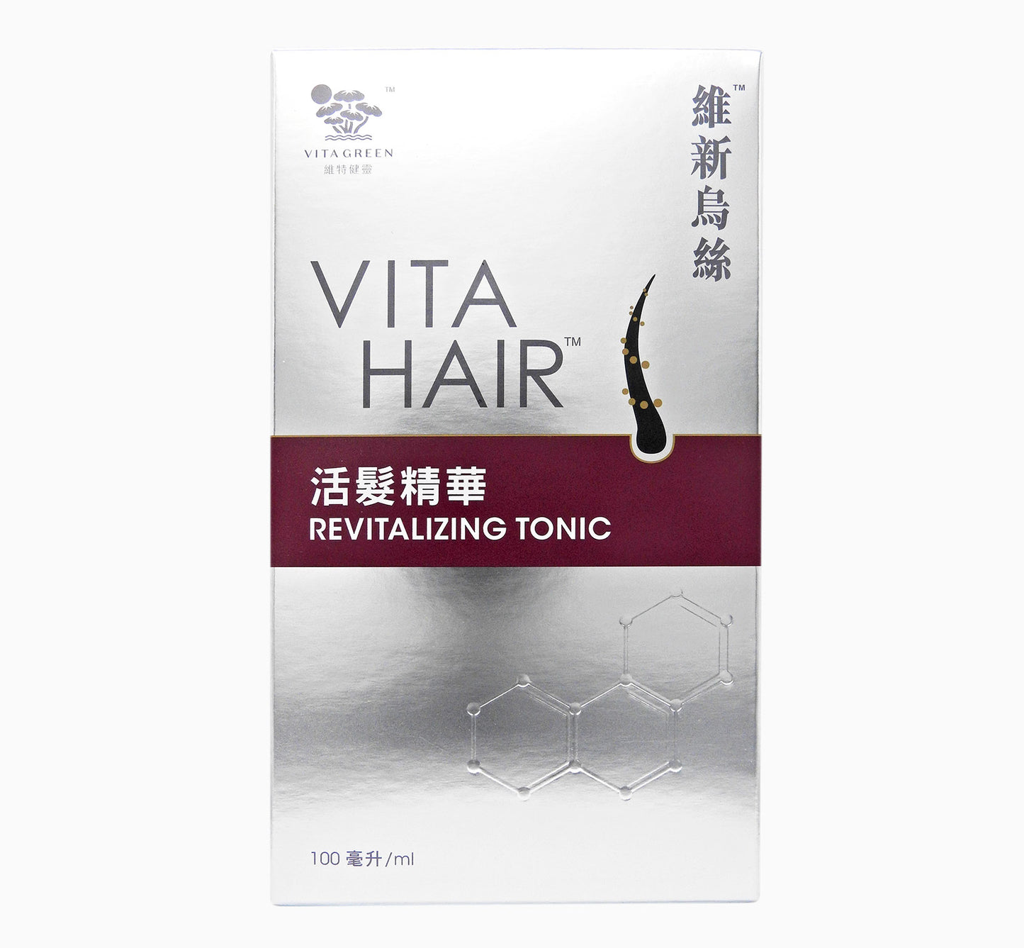 維特健靈 - Vita Green 維新烏絲 活髮精華 100ml #47946