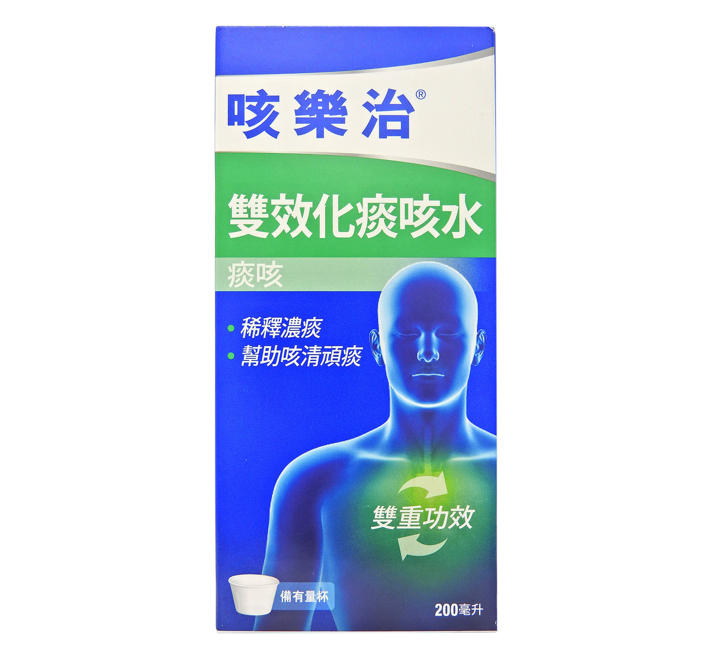 DURO TUSS - 咳樂治 雙效化痰咳水 <士多啤梨味> 200mL #58014