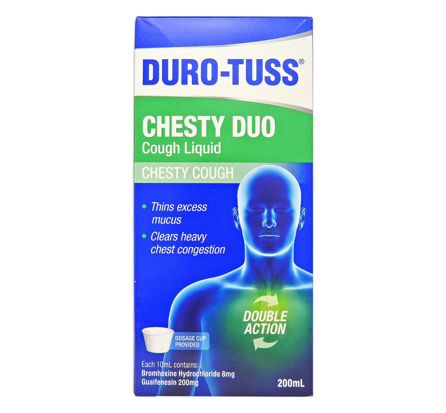 DURO TUSS - 咳樂治 雙效化痰咳水 <士多啤梨味> 200mL #58014