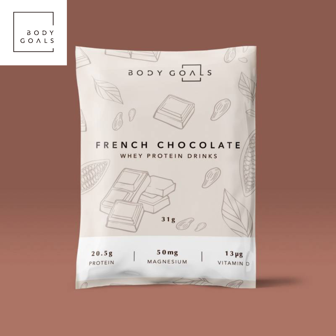 BODY GOALS 乳清蛋白粉 法式可可 31g [香港授權經銷商 - 平行進口] #60998