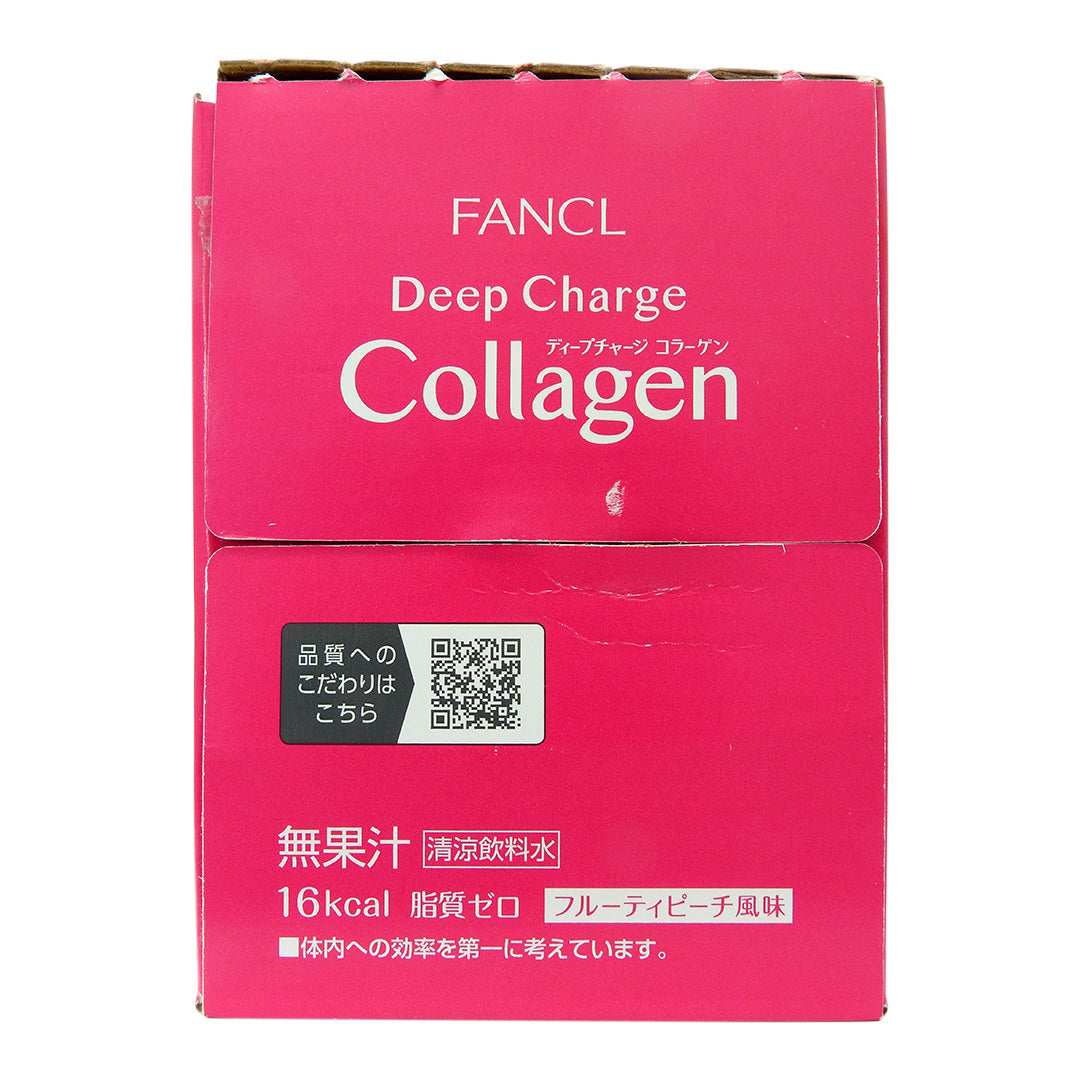 美肌膠原蛋白飲料 Deep Charge Collagen 美肌膠原蛋白 1盒(10瓶) [平行進口]#37149