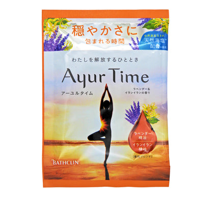 巴斯克林 AYUR TIME - 薰衣草 精油浴鹽 40g #56912