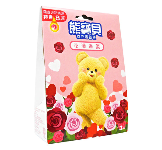 熊寶貝 - Snuggle 衣物香氛袋 [花漾香氛] 3件裝 #31845