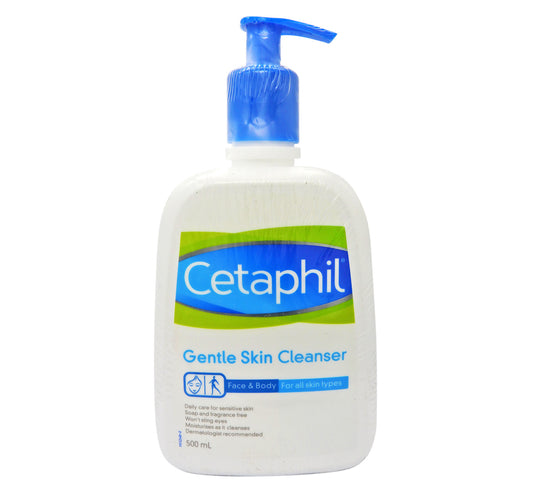 Cetaphil - 温和潔膚露 500毫升 [平行進口] #49179 (新舊包裝隨機發貨)