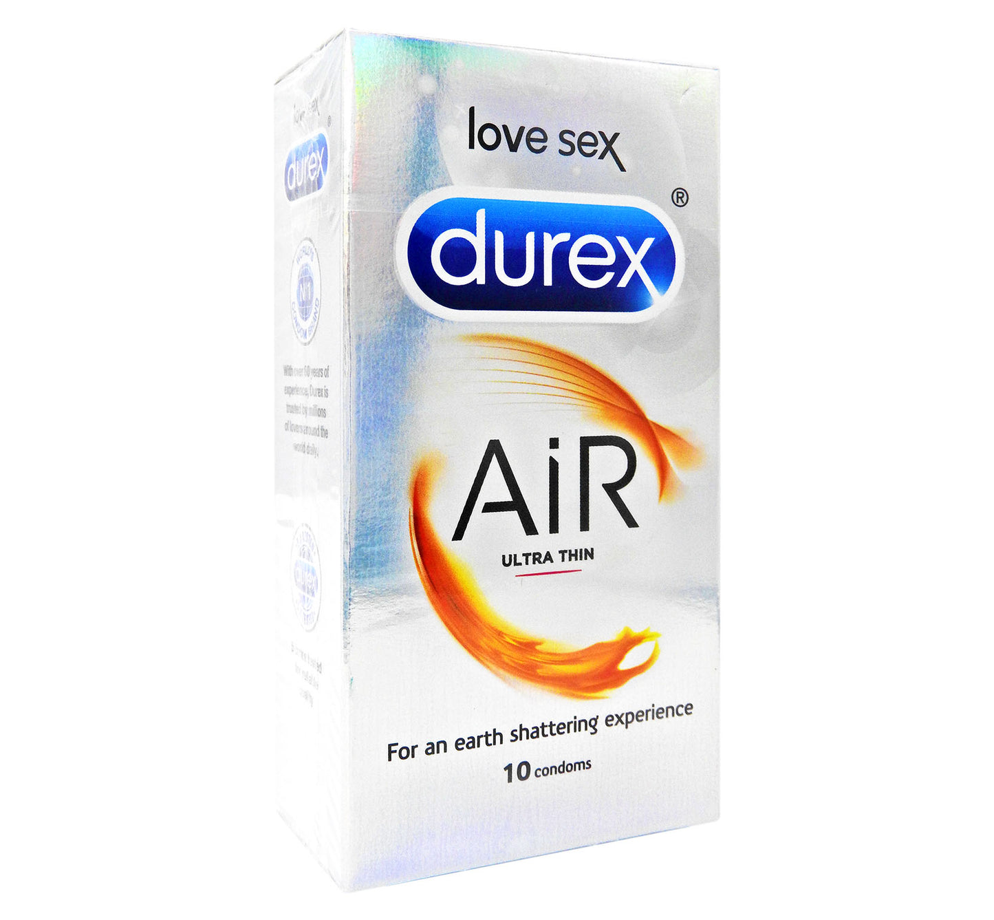 杜蕾斯 - Durex 至薄幻隱安全套 10片 #40068 (新舊包裝隨機發貨)