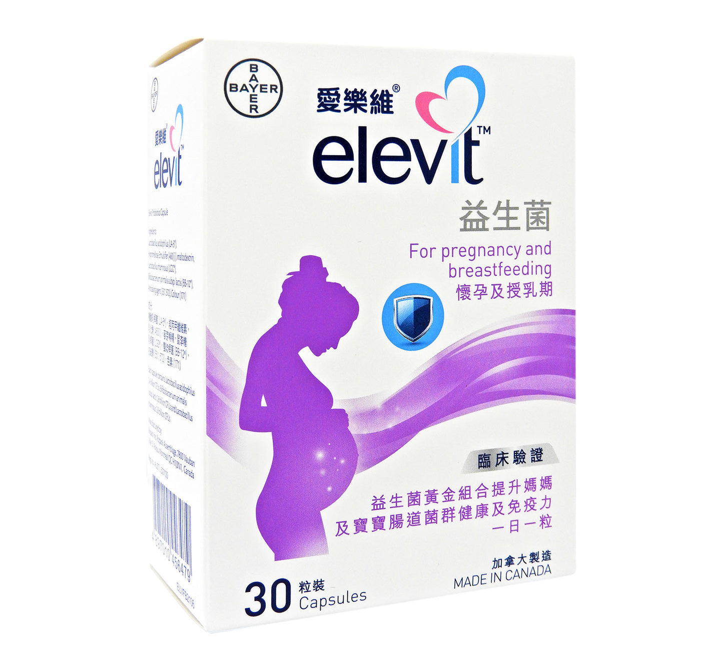 愛樂維 - Elevit 益生菌配方 30粒 #44140