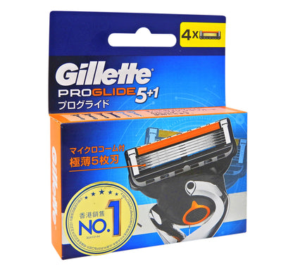 吉列 - Gillette ProGlide 無感系列剃鬚刀頭 (4刀頭) #57578