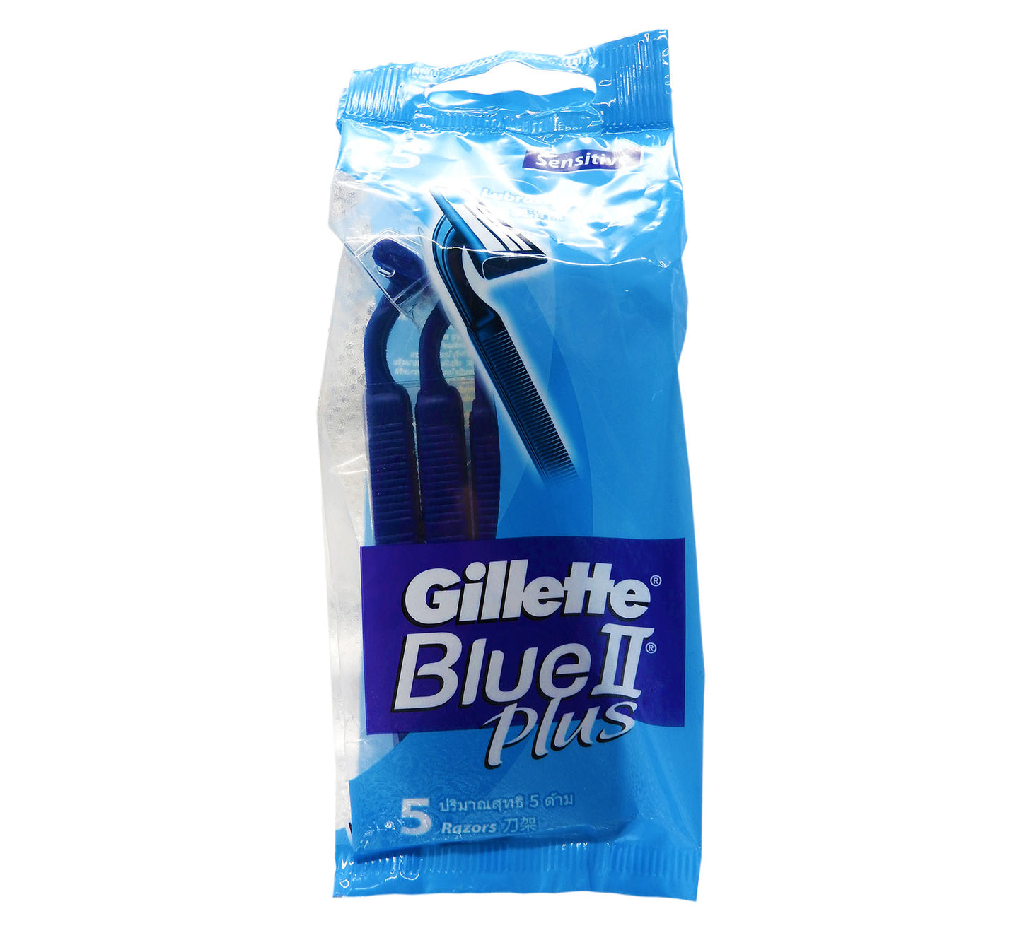 吉列 - Gillette 防滑柄雙層刀片超滑輕便刀  5刀架 #9778