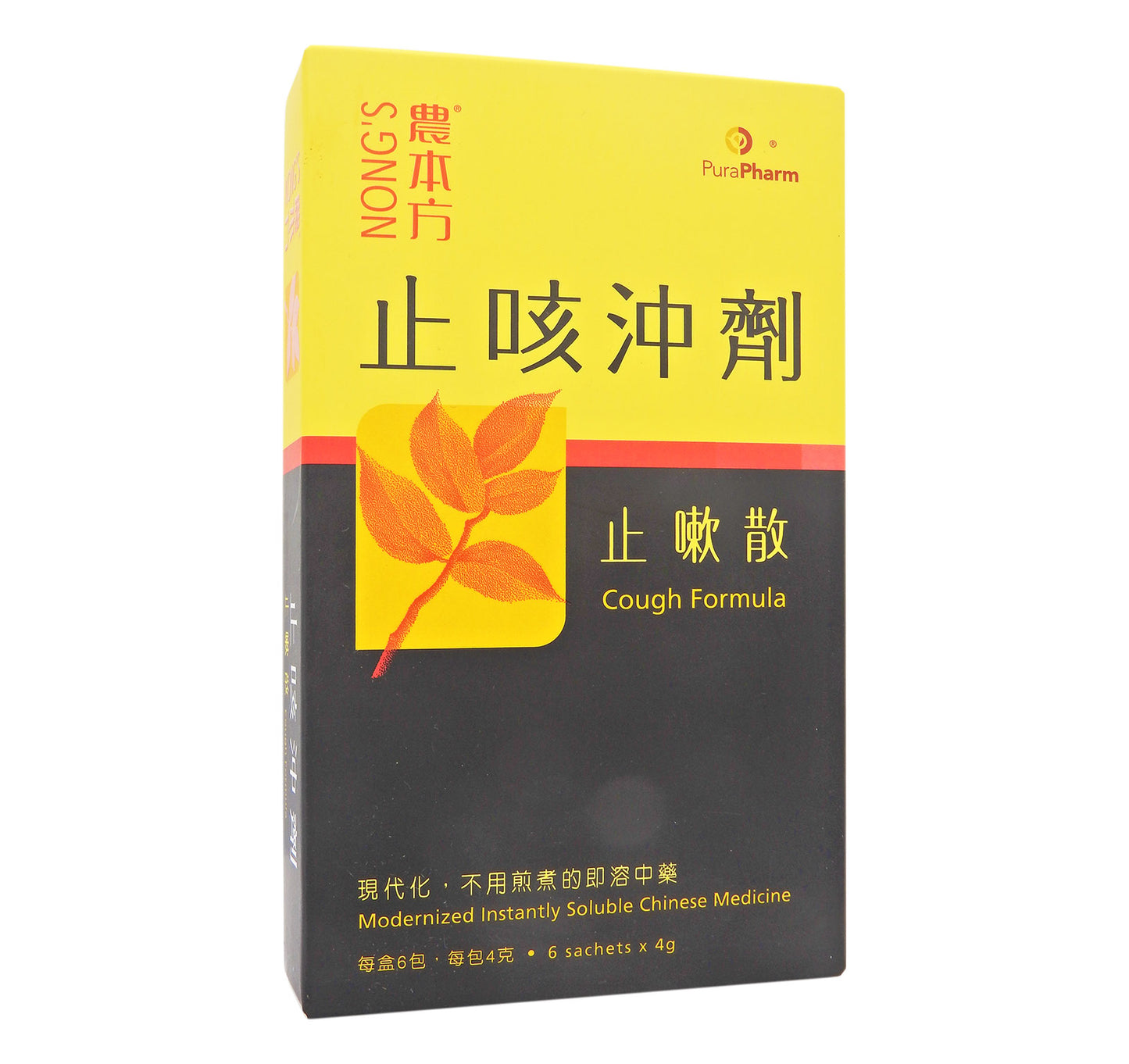 NONG'S 農本方 - 止咳沖劑 [止嗽散] 4克 x 6包 #19111