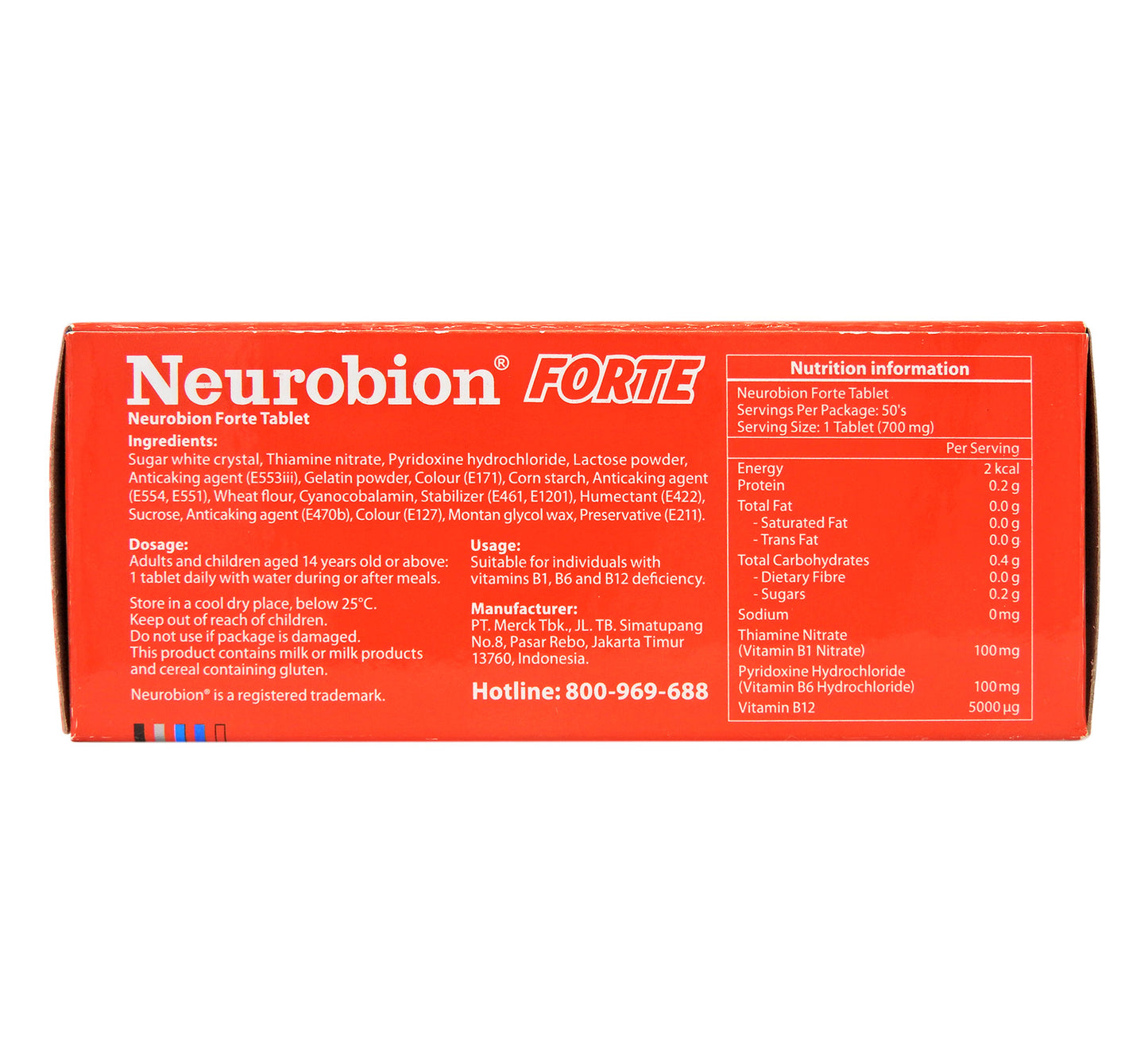 內絡必安 - Neurobion Forte 內絡必安加強版 5x10 Coated Tabletsn #35417