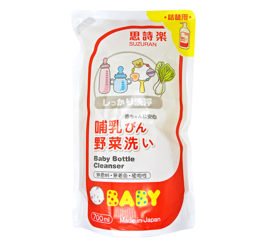 思詩樂 Suzuran - 嬰兒奶瓶蔬果洗潔液 (補充裝) 700毫升 #22188