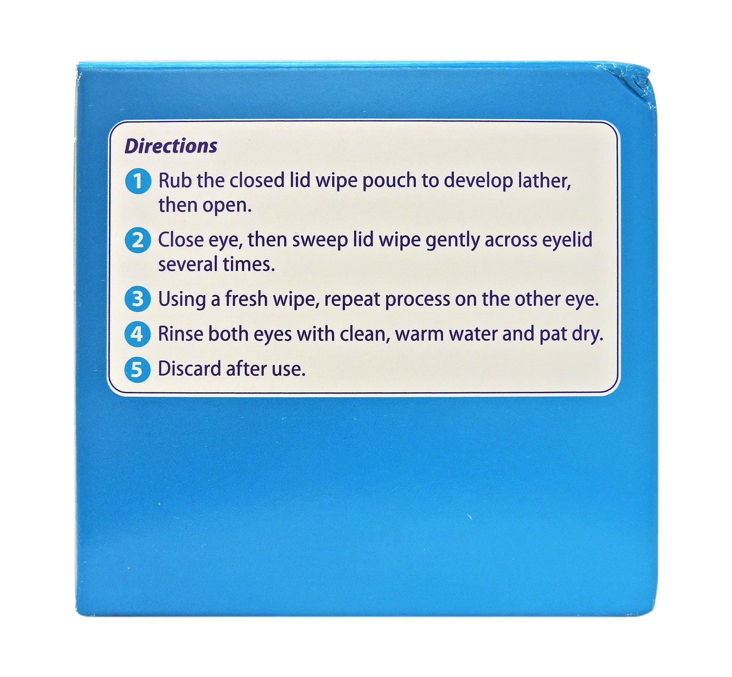 Alcon - 適然 Systane Lid Wipes 眼臉護理消毒濕紙巾 [30片獨立包裝] (平行進口) #58552
