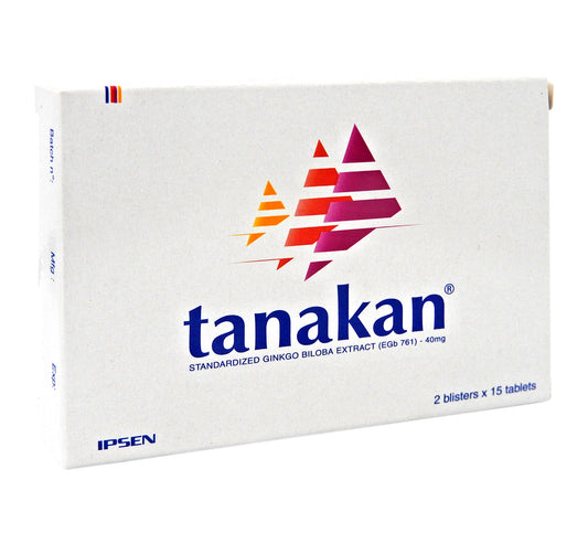 Tanakan - 達納康 銀杏精華(EGb 761) 40毫克; 30粒裝 HK-54598 #3280