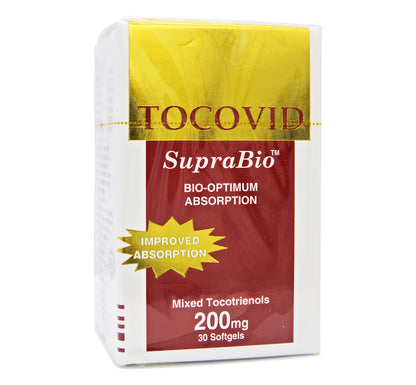 TOCOVID - SupraBio [Mixed Tocotrienols 200mg] 30 Softgets #38979