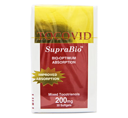 TOCOVID - SupraBio [Mixed Tocotrienols 200mg] 30 Softgets #38979