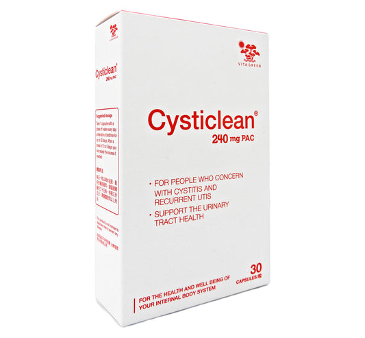 維特健靈 - VITA GREEN Cysticlean 240mg PAC 30粒 #56246