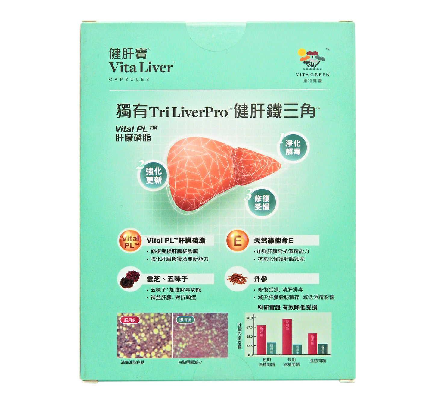 維特健靈 - Vita Green 健肝寶 40膠囊 #56864