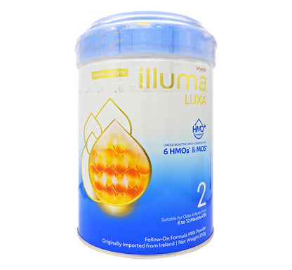 惠氏 - Illuma LUXA® HMO 2號較大嬰兒配方奶粉 850克 (6種HMO) #46891