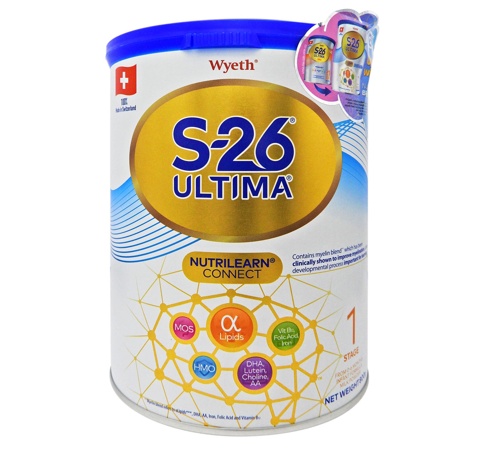 惠氏 - S-26 Ultima 1號 初生嬰兒配方奶粉 800克 [新裝] #56394 – Living with Vanus
