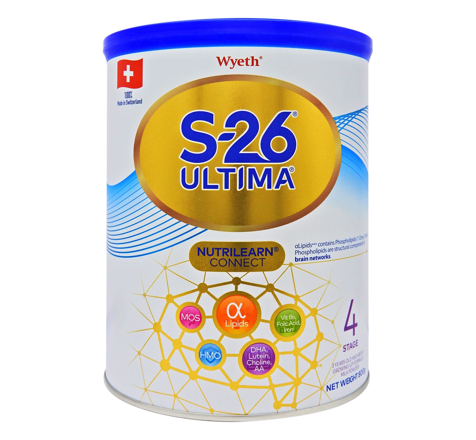 惠氏 - S-26 Ultima 4號 成長配方奶粉 800克 #56619 – Living with Vanus